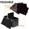 Large Toy Storage Organizer with Lid and Divider - Durable Toy Box for Boys, Kids, Toddler, Collapsible Toy Chest for Living Room Area, Playroom, Nursery, Black